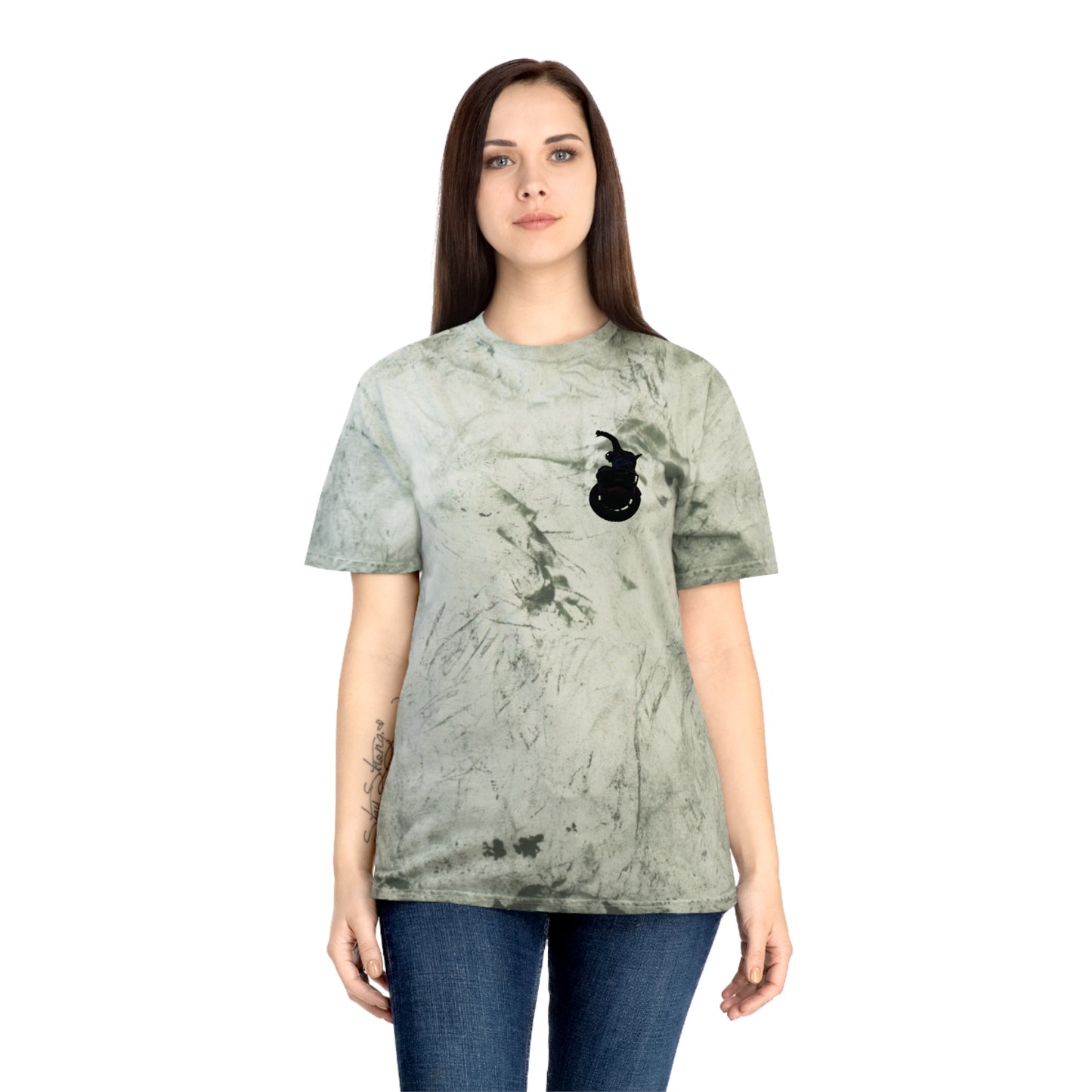 Unicycle Unicorn Unisex Color Blast T-Shirt