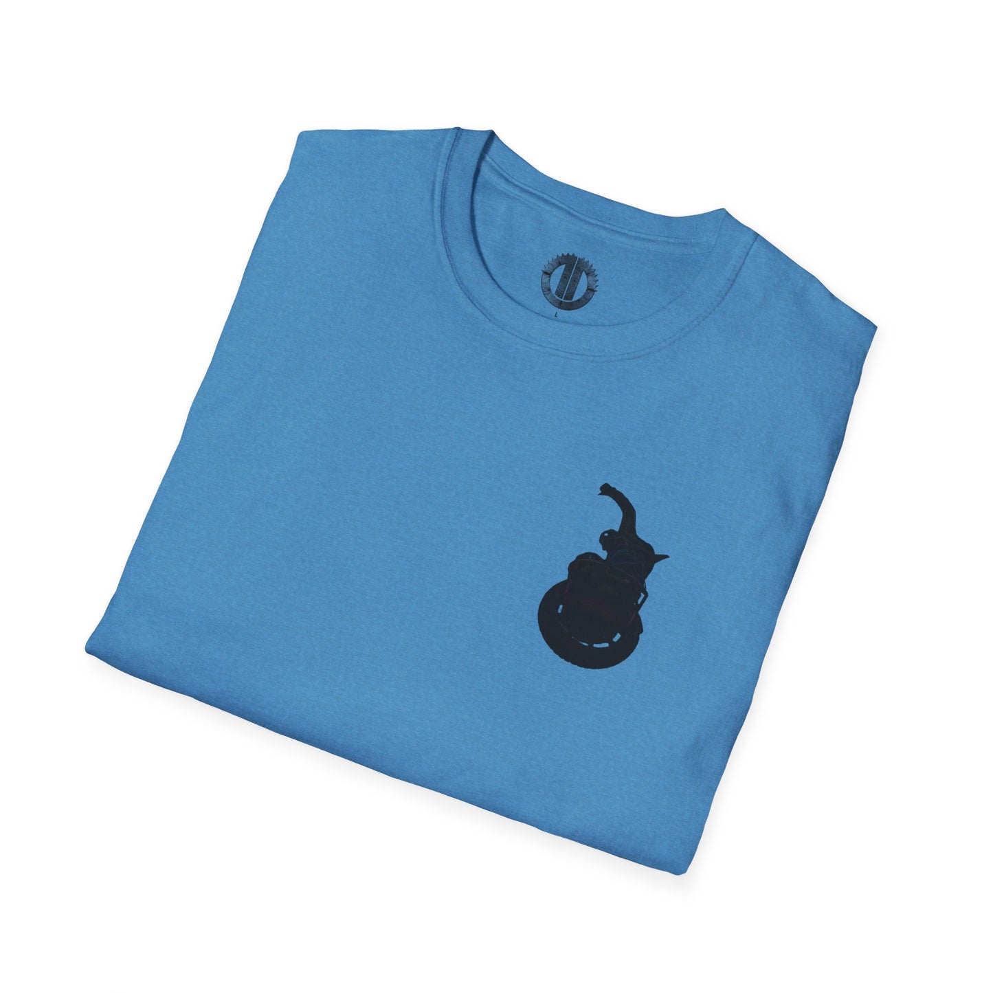 Unicycle Unicorn Unisex Softstyle T shirt