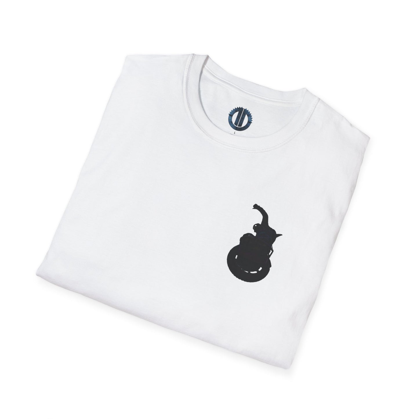 Unicycle Unicorn Unisex Softstyle T shirt