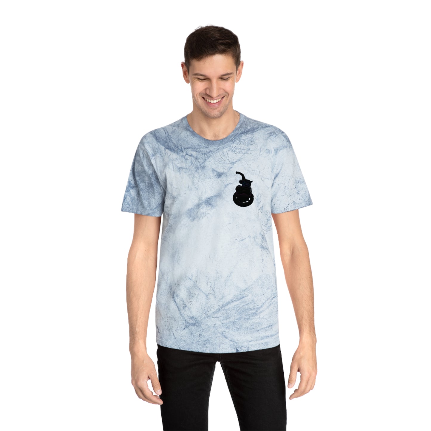 Unicycle Unicorn Unisex Color Blast T-Shirt