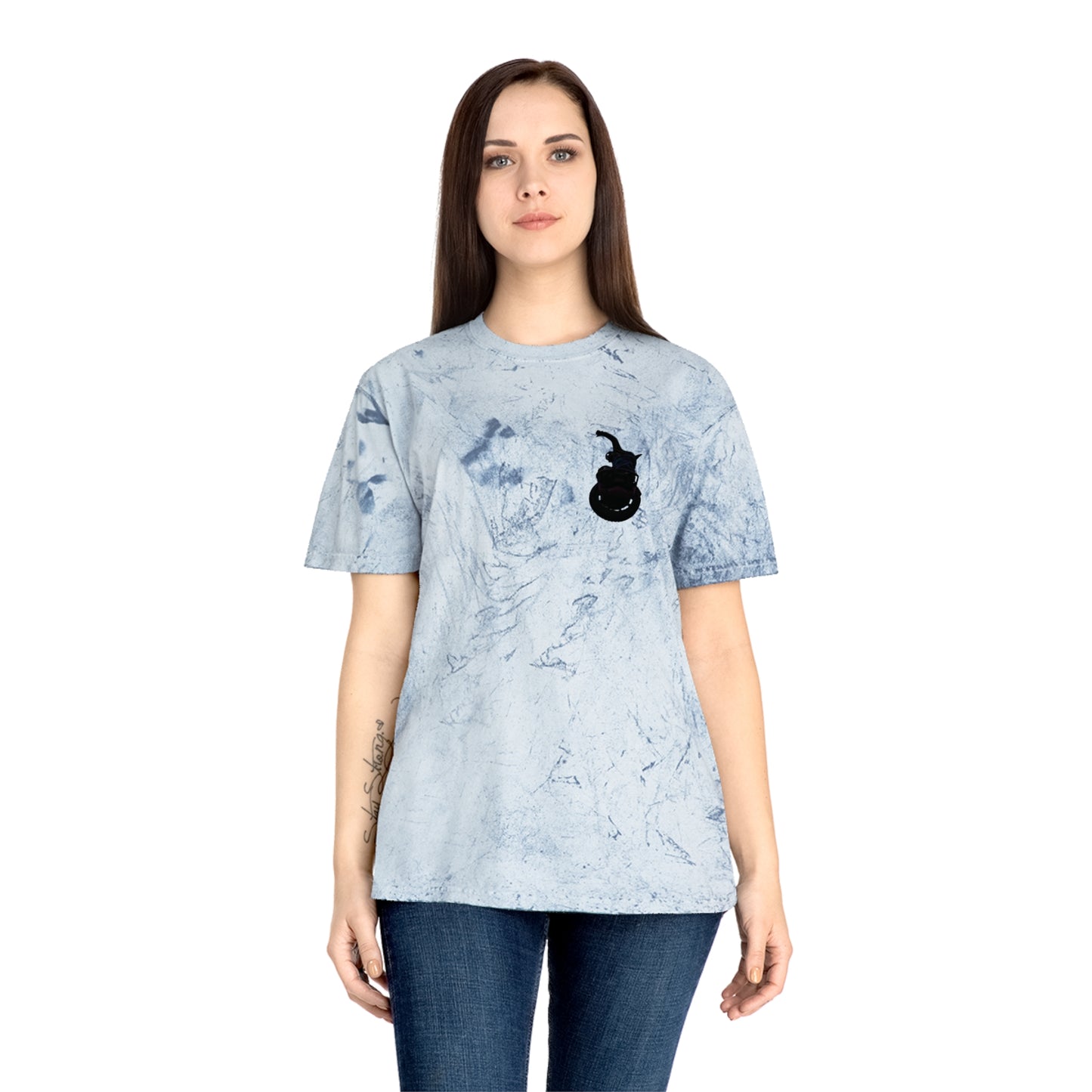 Unicycle Unicorn Unisex Color Blast T-Shirt