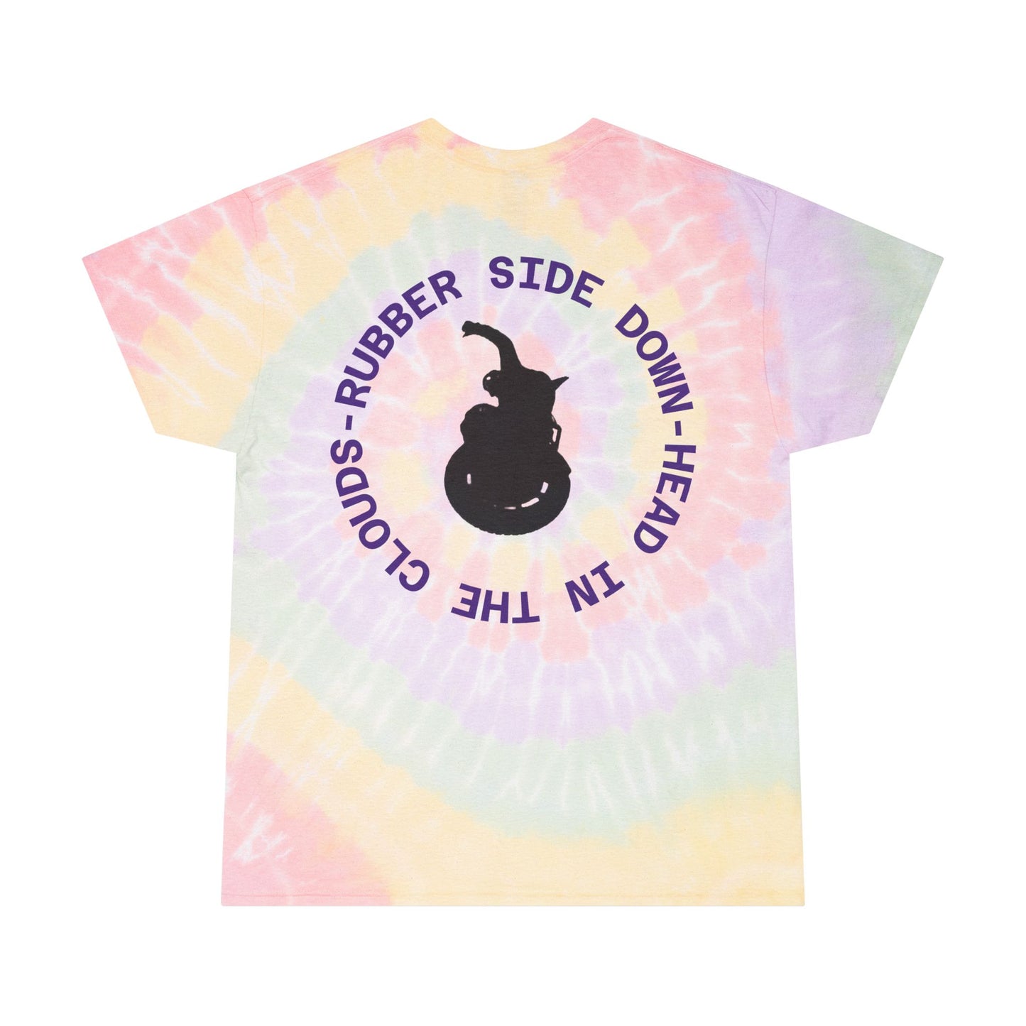 Unicycle Unicorn / Head in the Clouds Tie-Dye Tee