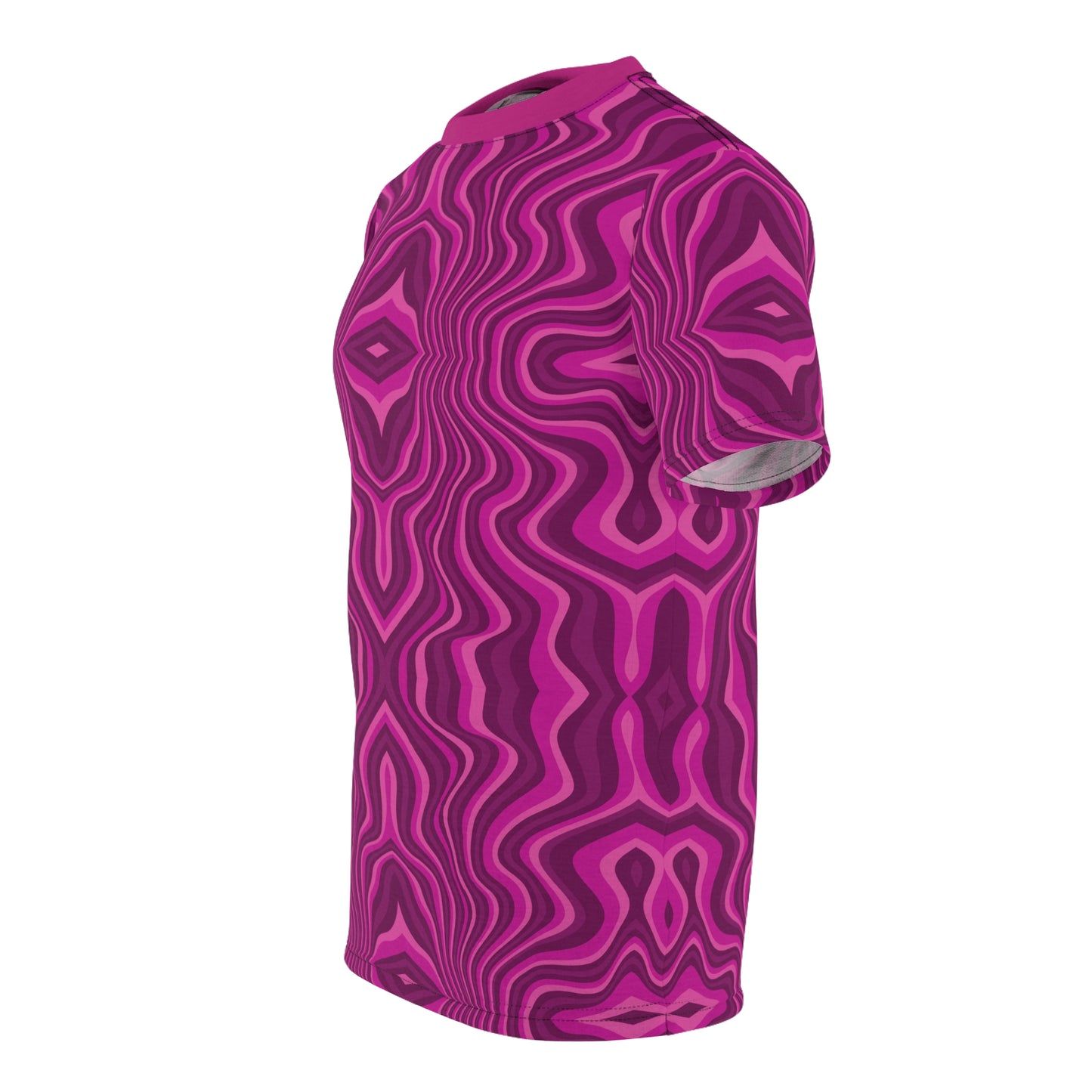 Unbranded Psychedelic Pinkple Tee