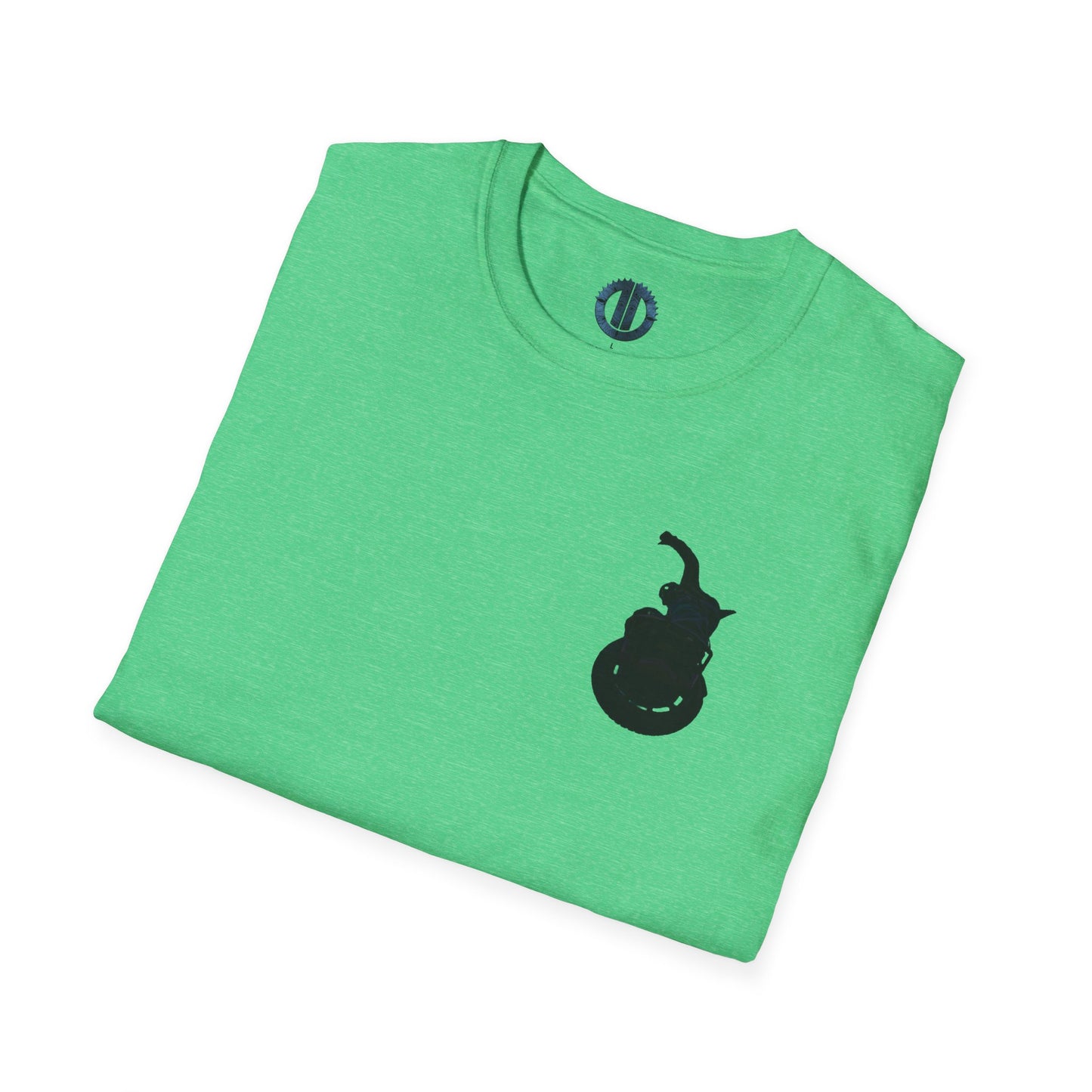 Unicycle Unicorn Unisex Softstyle T shirt