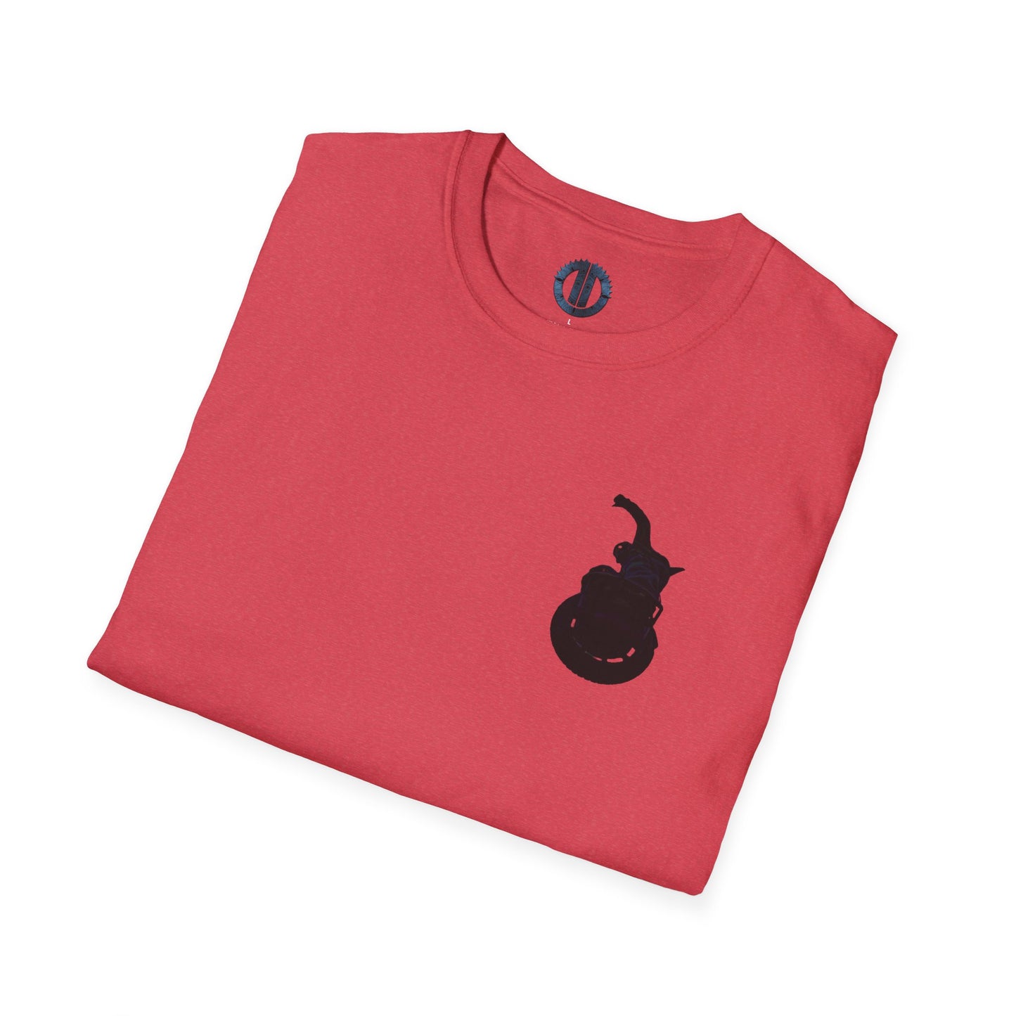 Unicycle Unicorn Unisex Softstyle T shirt