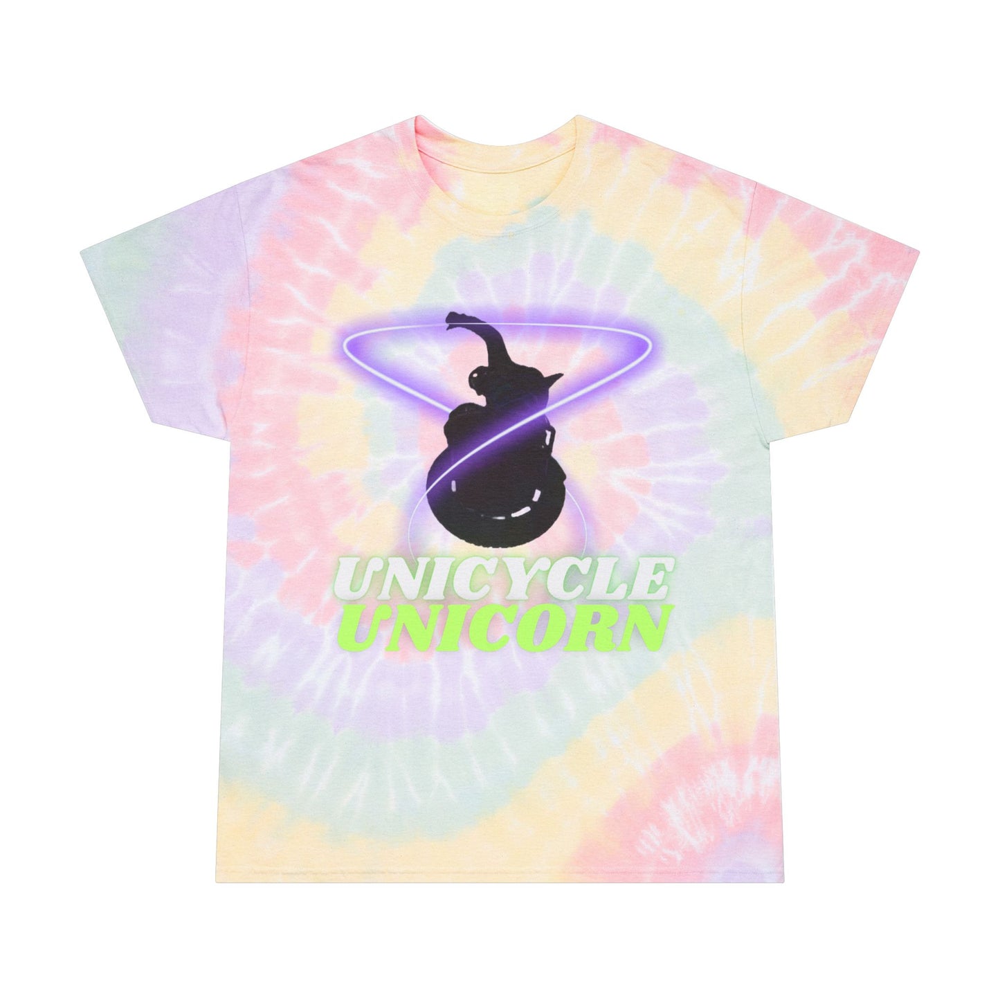 Unicycle Unicorn / EUC / Head in the Clouds Tie-Dye Tee