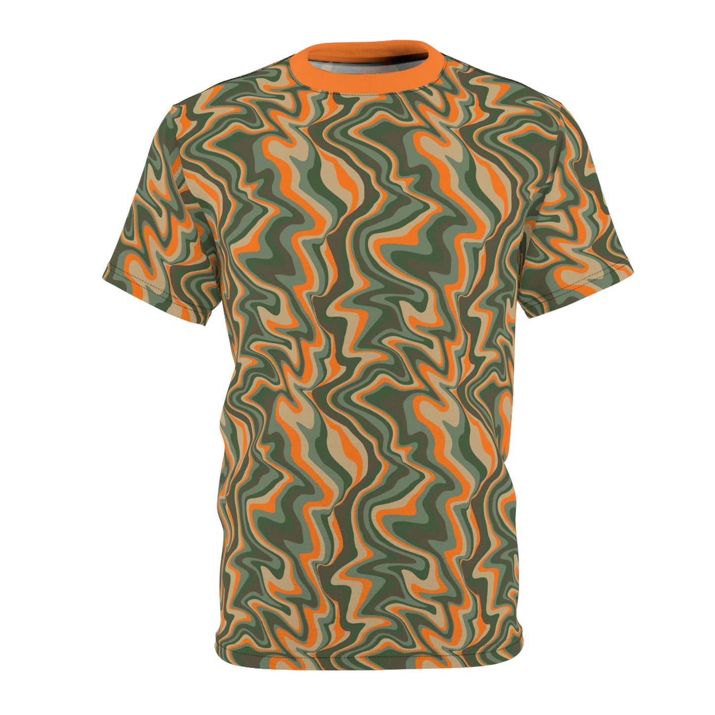 Unbranded Psychedelic Orange Camo Tee