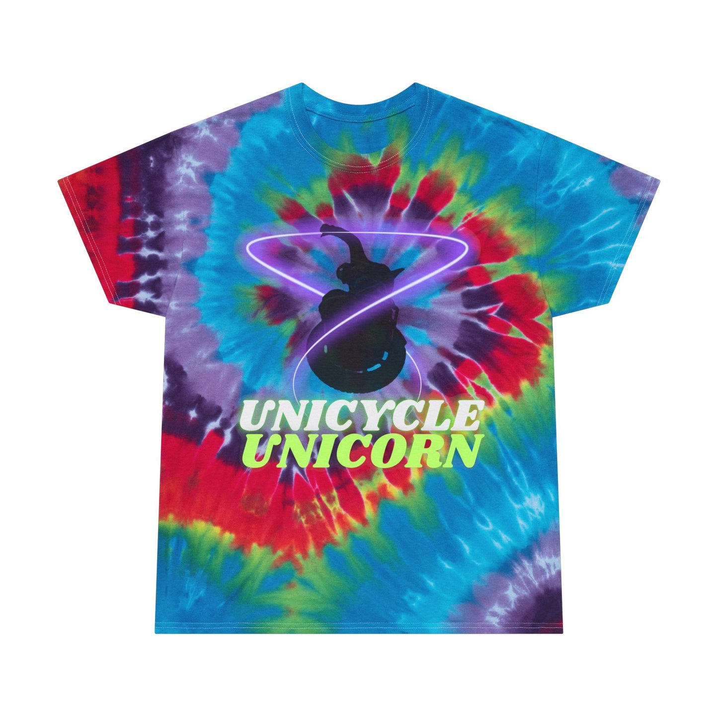 Unicycle Unicorn / EUC / Head in the Clouds Tie-Dye Tee