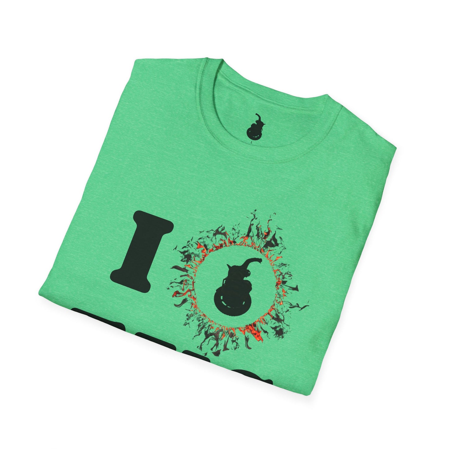 I Love EUC Ring of Fire/ Electric Unicycle tee