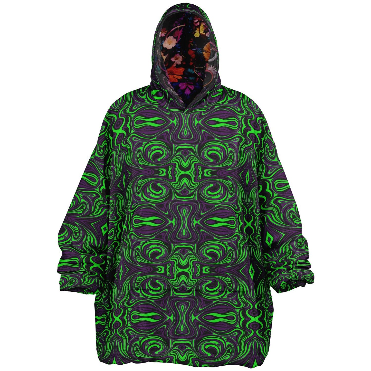 Unbranded Skull #2 Reversible Snug Hoodie
