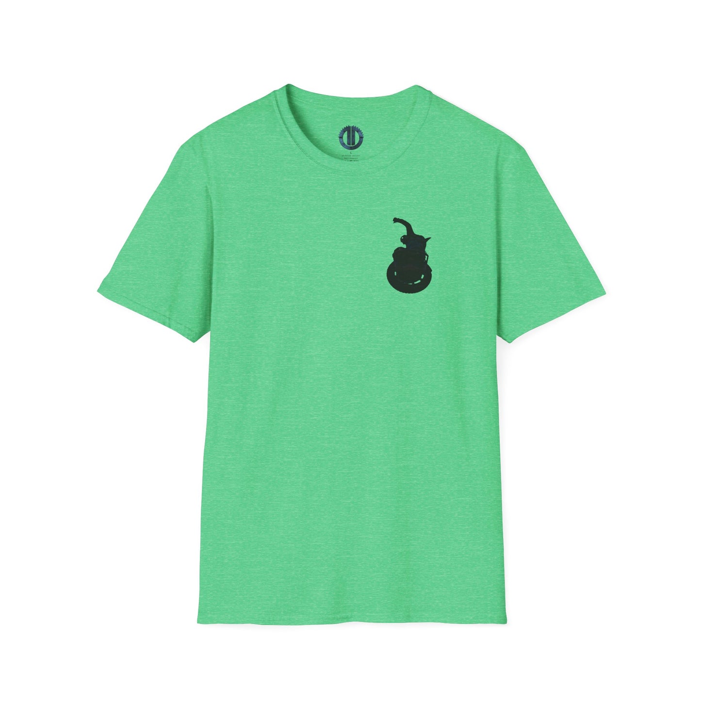 Unicycle Unicorn Unisex Softstyle T shirt