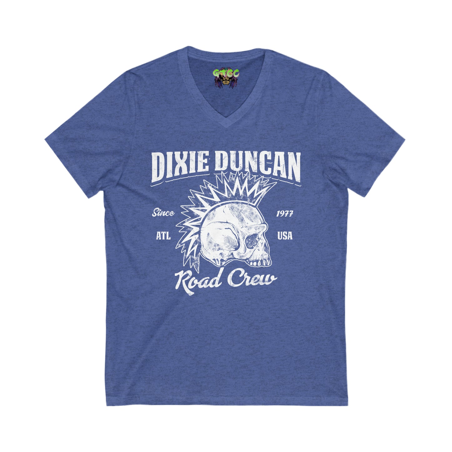 DD Road Crew Unisex Jersey Short Sleeve V-Neck Tee