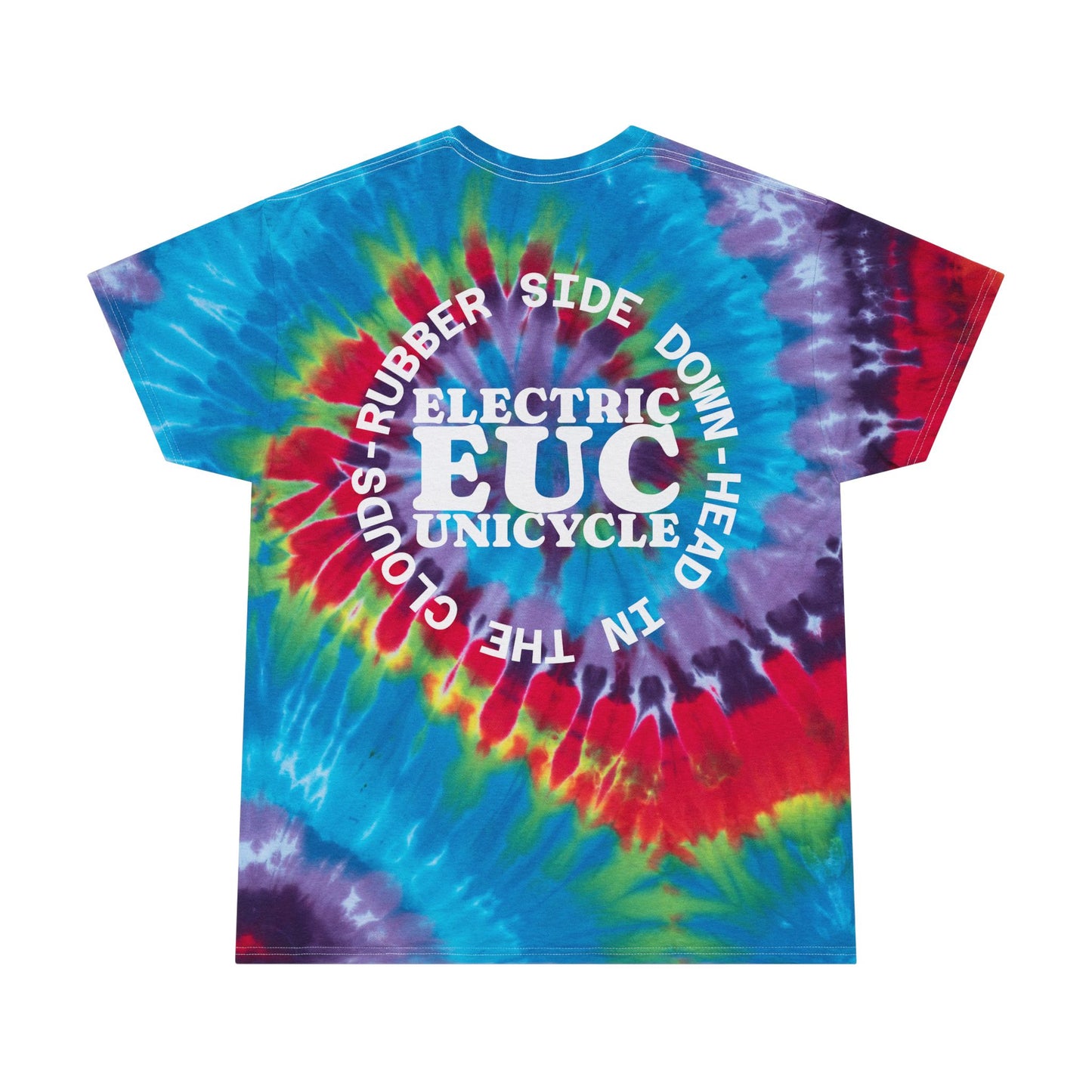 Unicycle Unicorn / EUC / Head in the Clouds Tie-Dye Tee