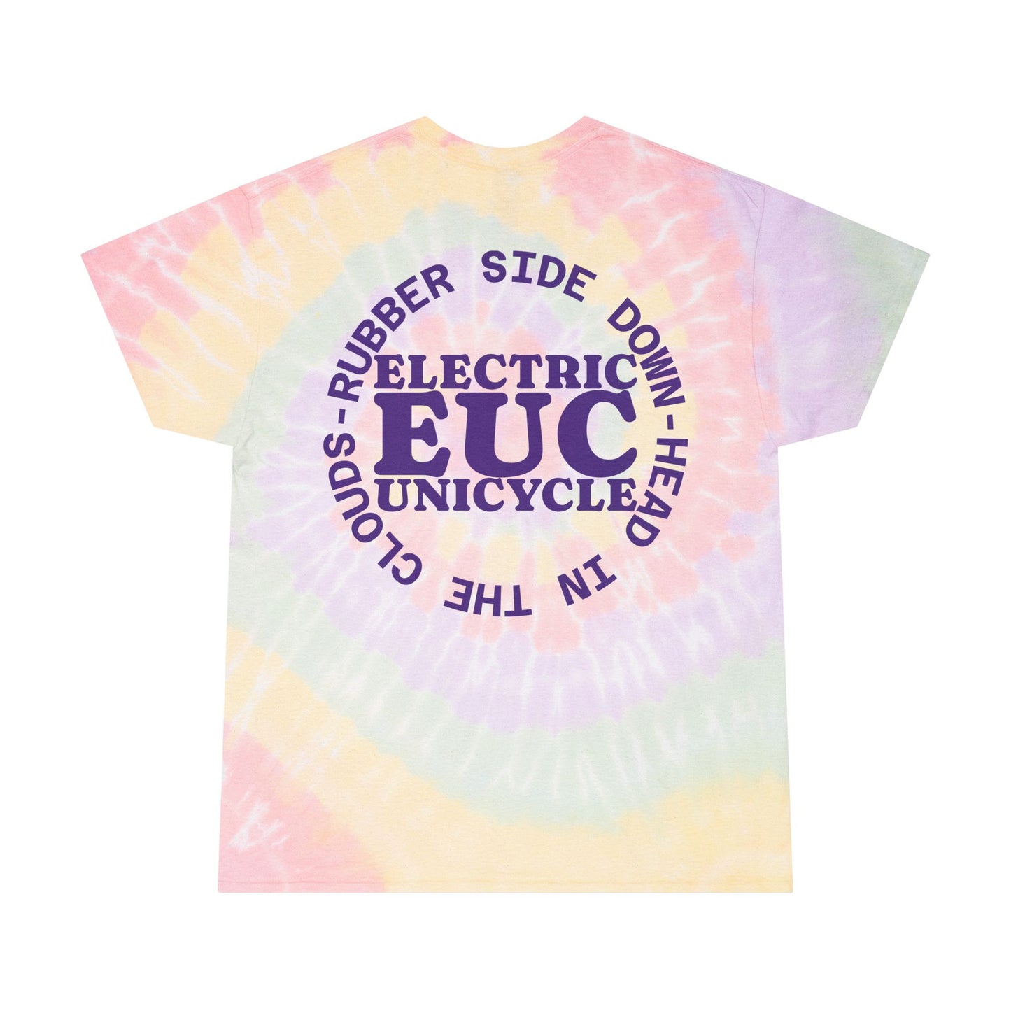 Unicycle Unicorn / EUC / Head in the Clouds Tie-Dye Tee