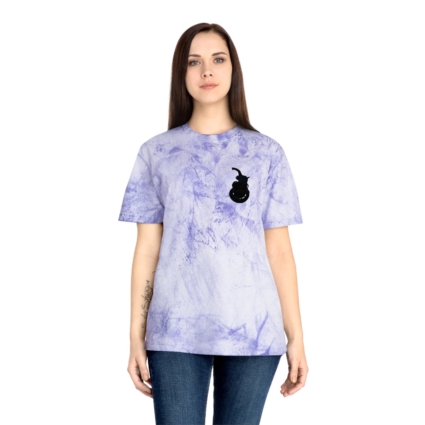 Unicycle Unicorn Unisex Color Blast T-Shirt