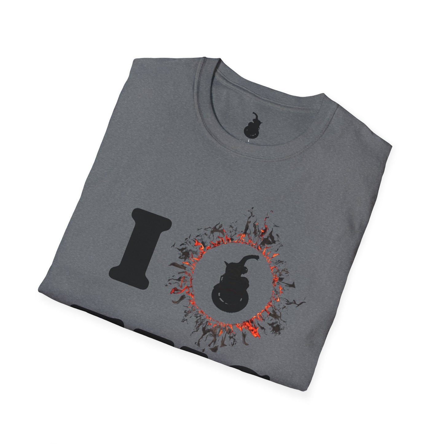 I Love EUC Ring of Fire/ Electric Unicycle tee