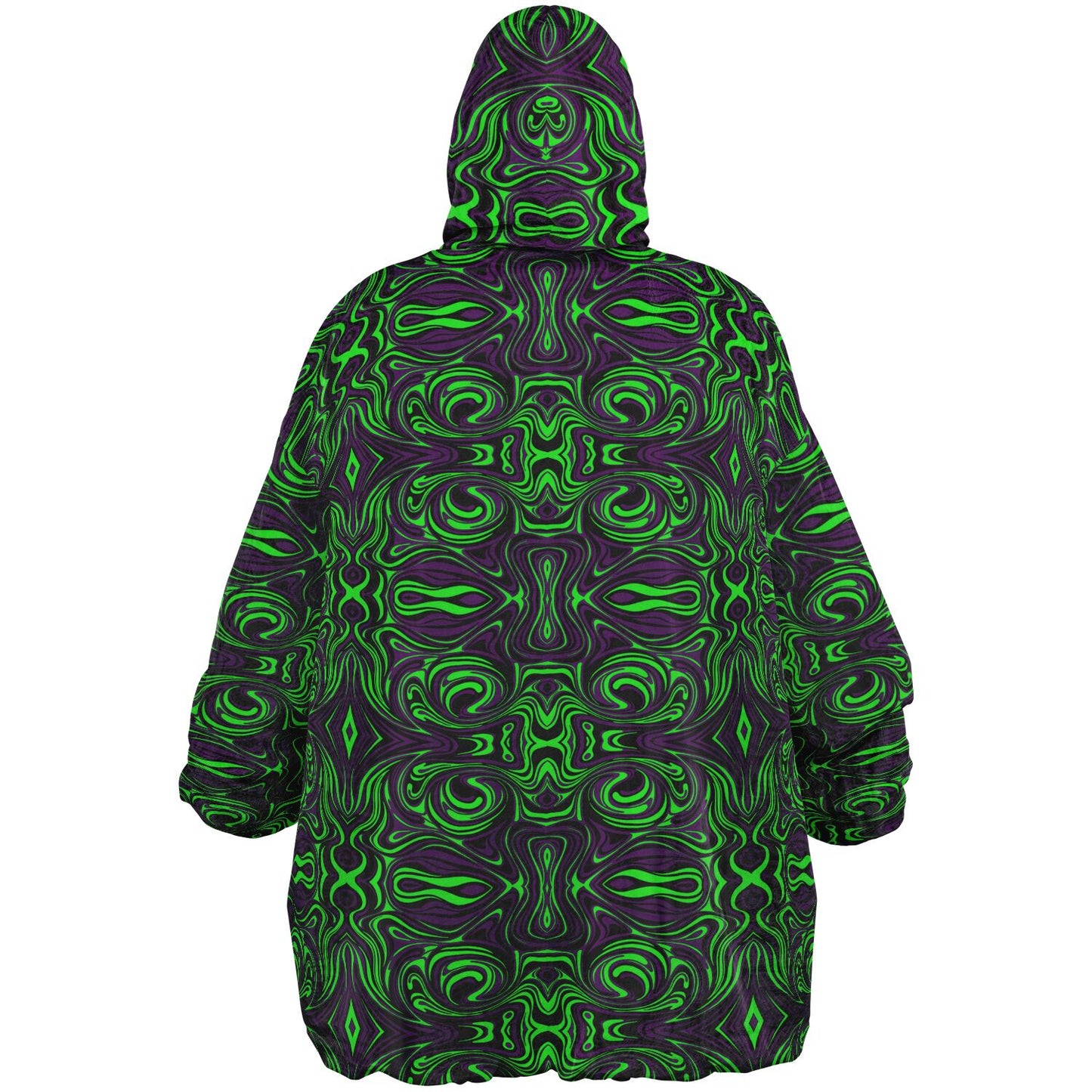 Unbranded Skull #2 Reversible Snug Hoodie