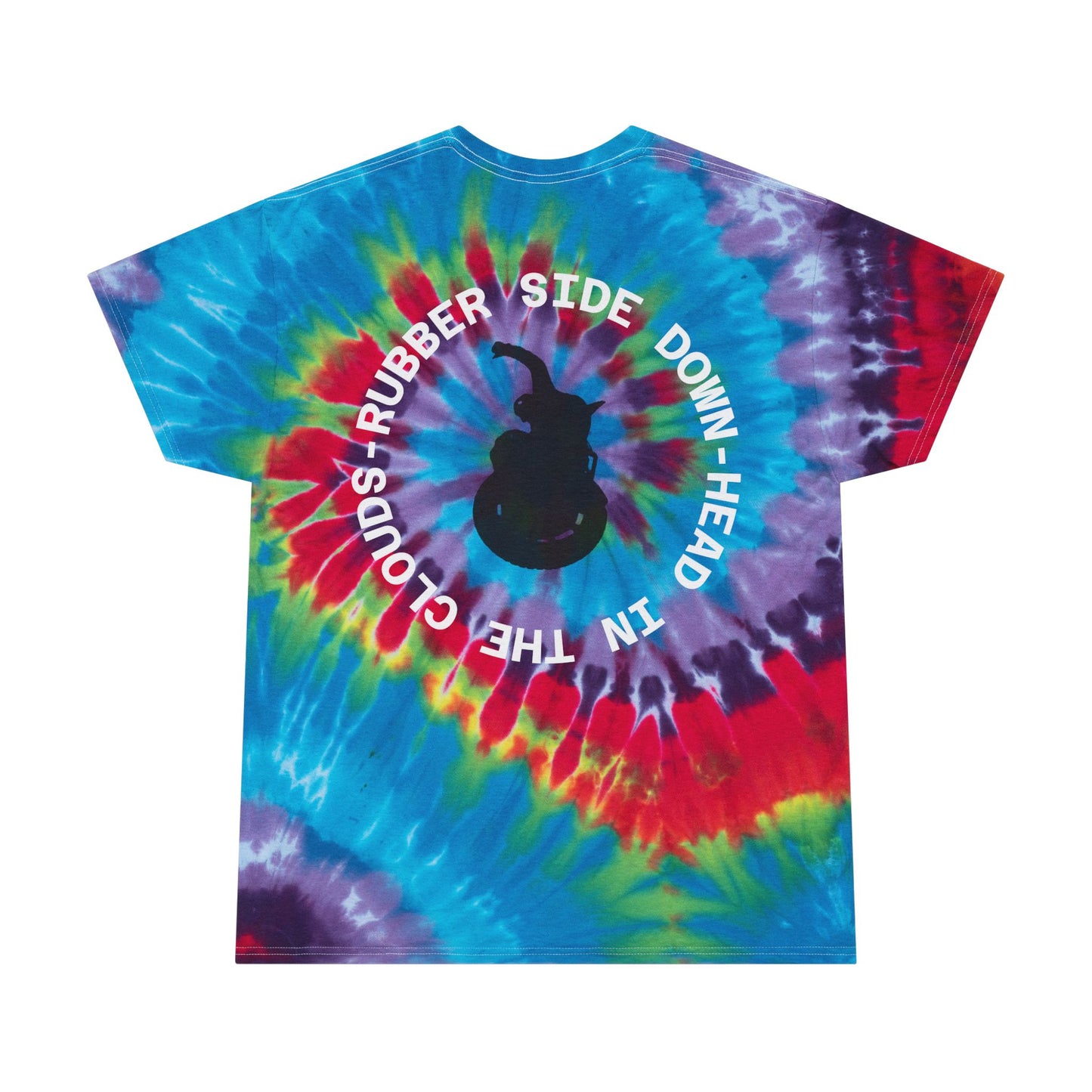 Unicycle Unicorn / Head in the Clouds Tie-Dye Tee
