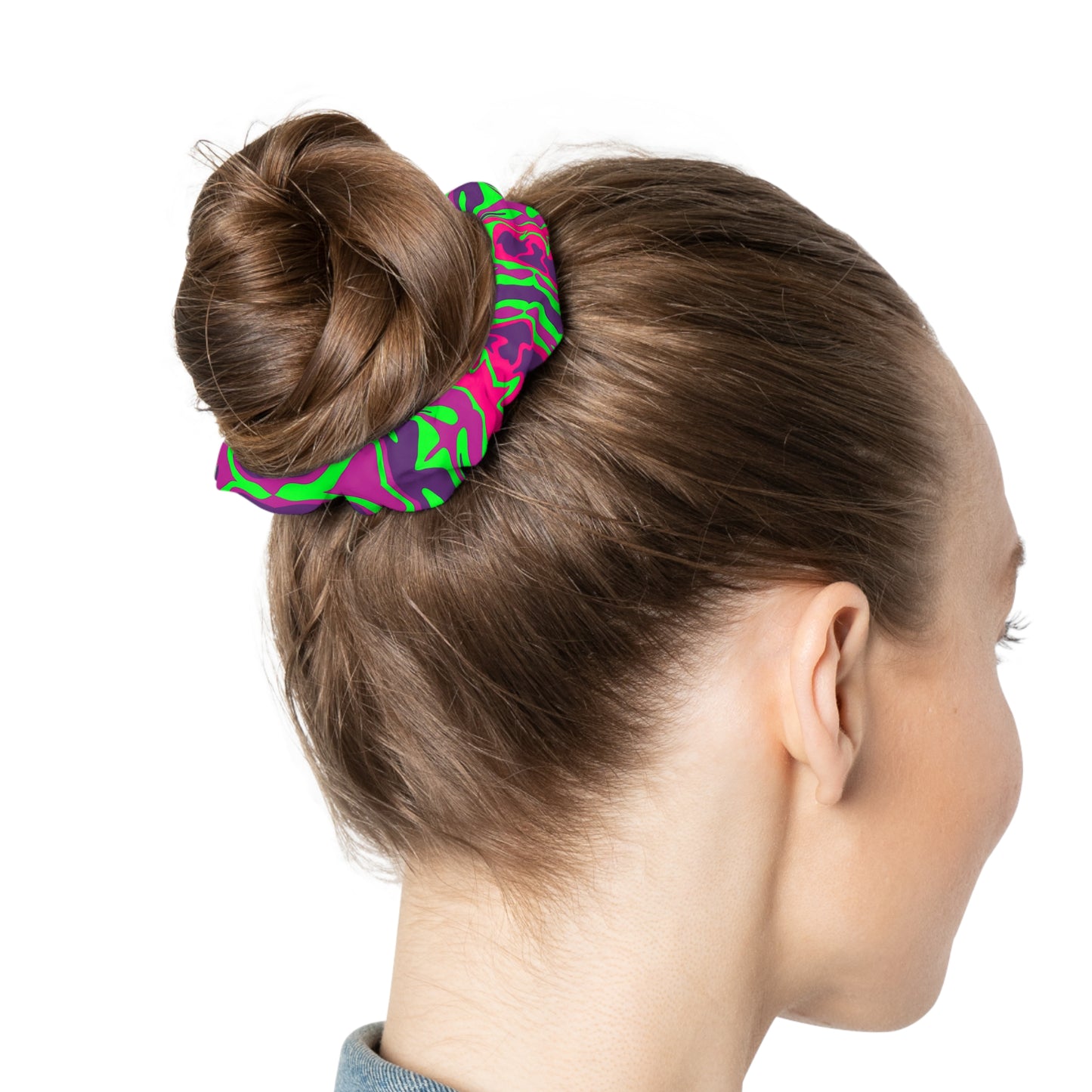 Unbranded Psychedelic Grinkple Scrunchie