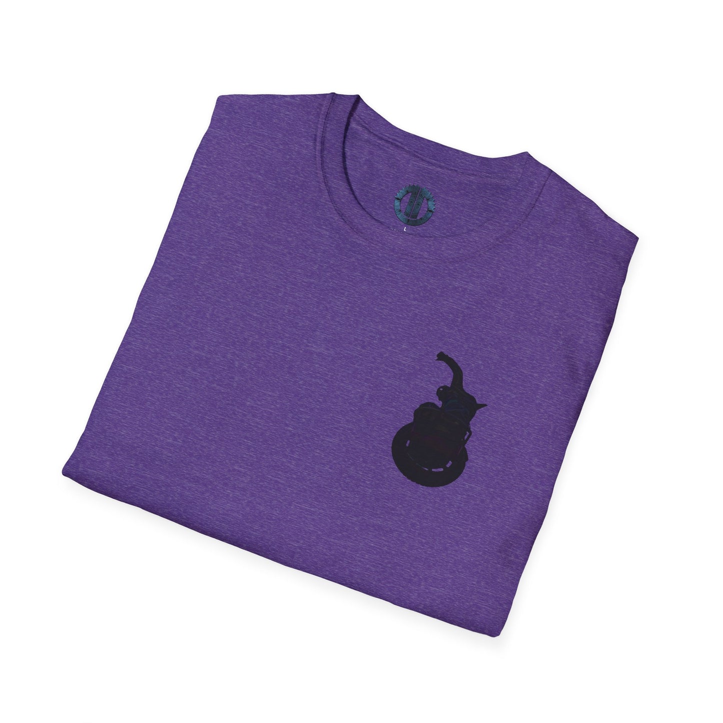 Unicycle Unicorn Unisex Softstyle T shirt