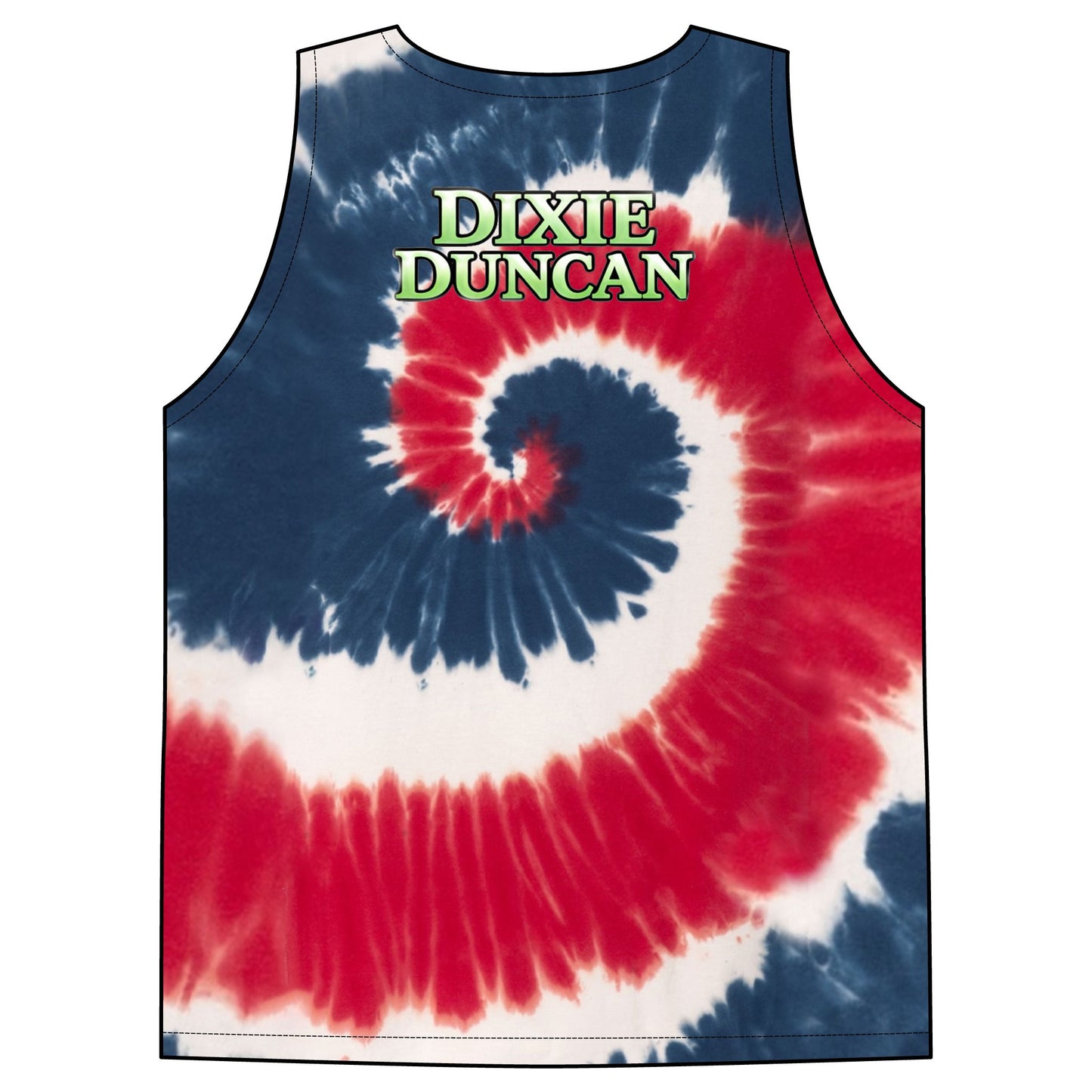 Unisex Tie-Dye Phoenix Tank Top