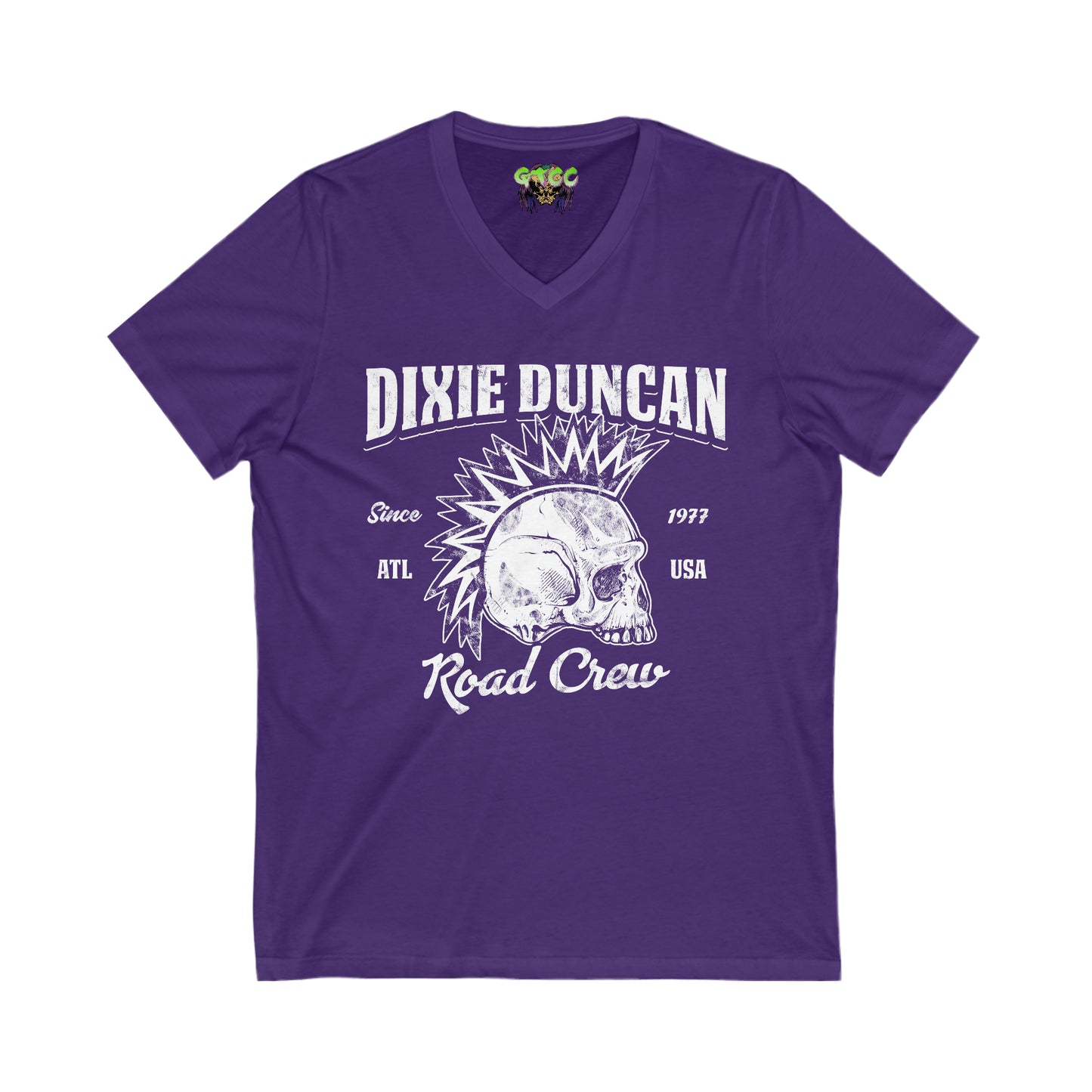 DD Road Crew Unisex Jersey Short Sleeve V-Neck Tee
