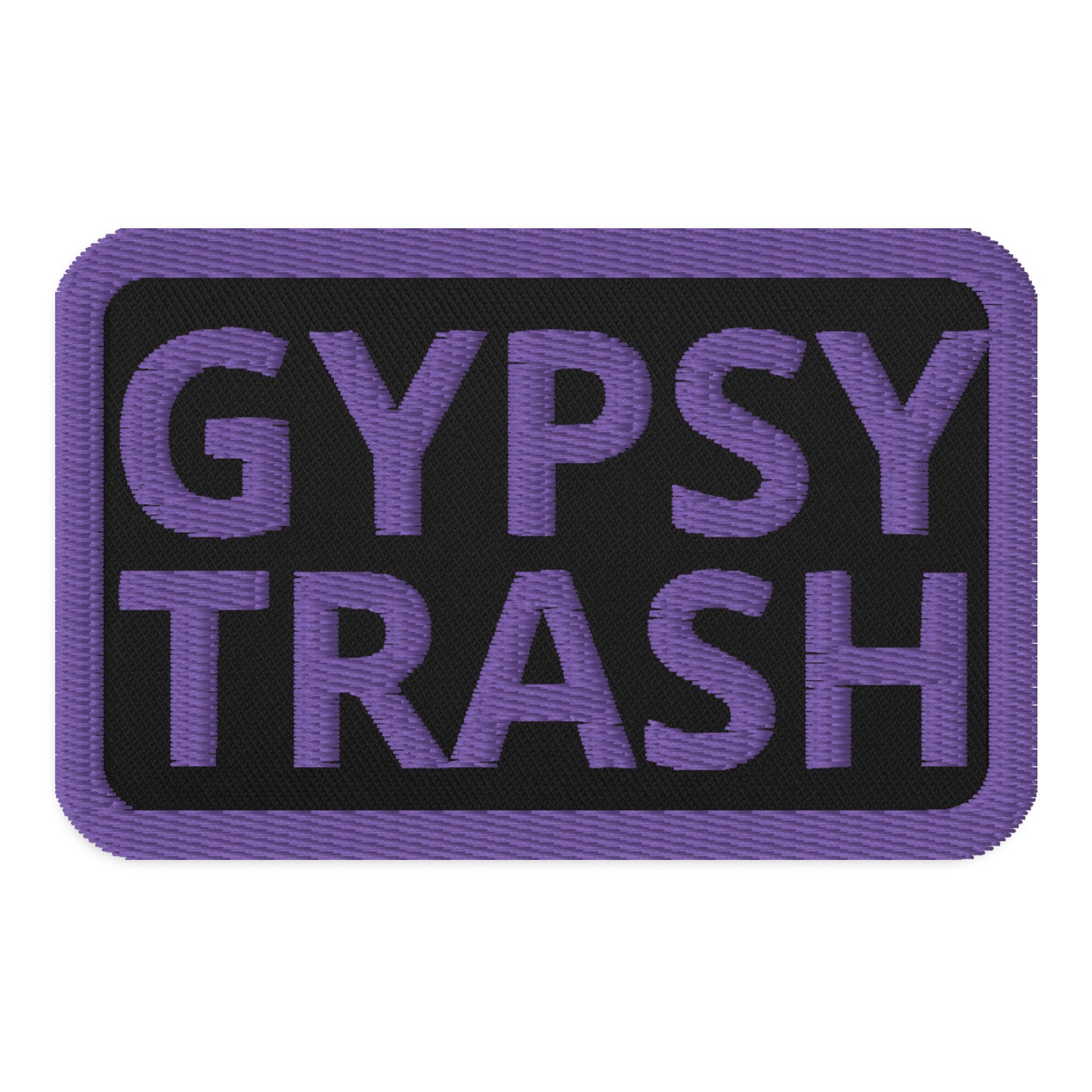 Gypsy Trash Embroidered patches