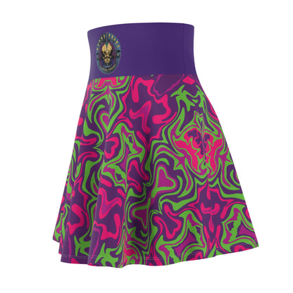 GTCC/DWYC Psychedelic Grinkple Skater Skirt