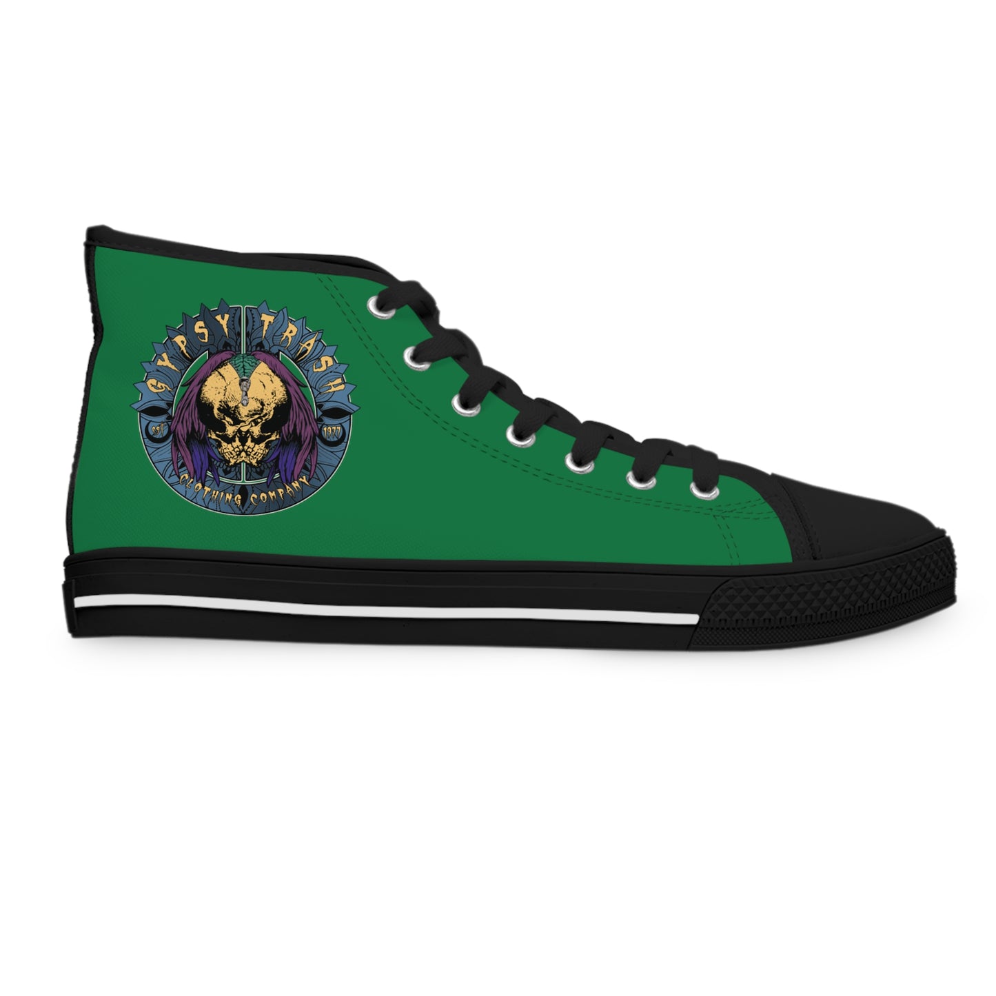 GTCC Womens High Top Sneakers (Green)