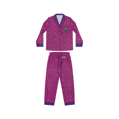 GTCC Psychedelic Pinkple Women's Satin Pajamas