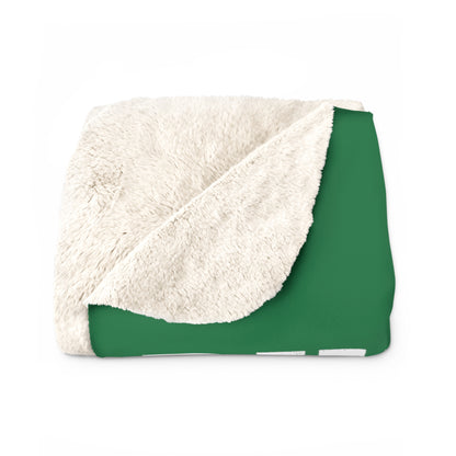 DD Road Crew Sherpa Fleece Blanket (Green)