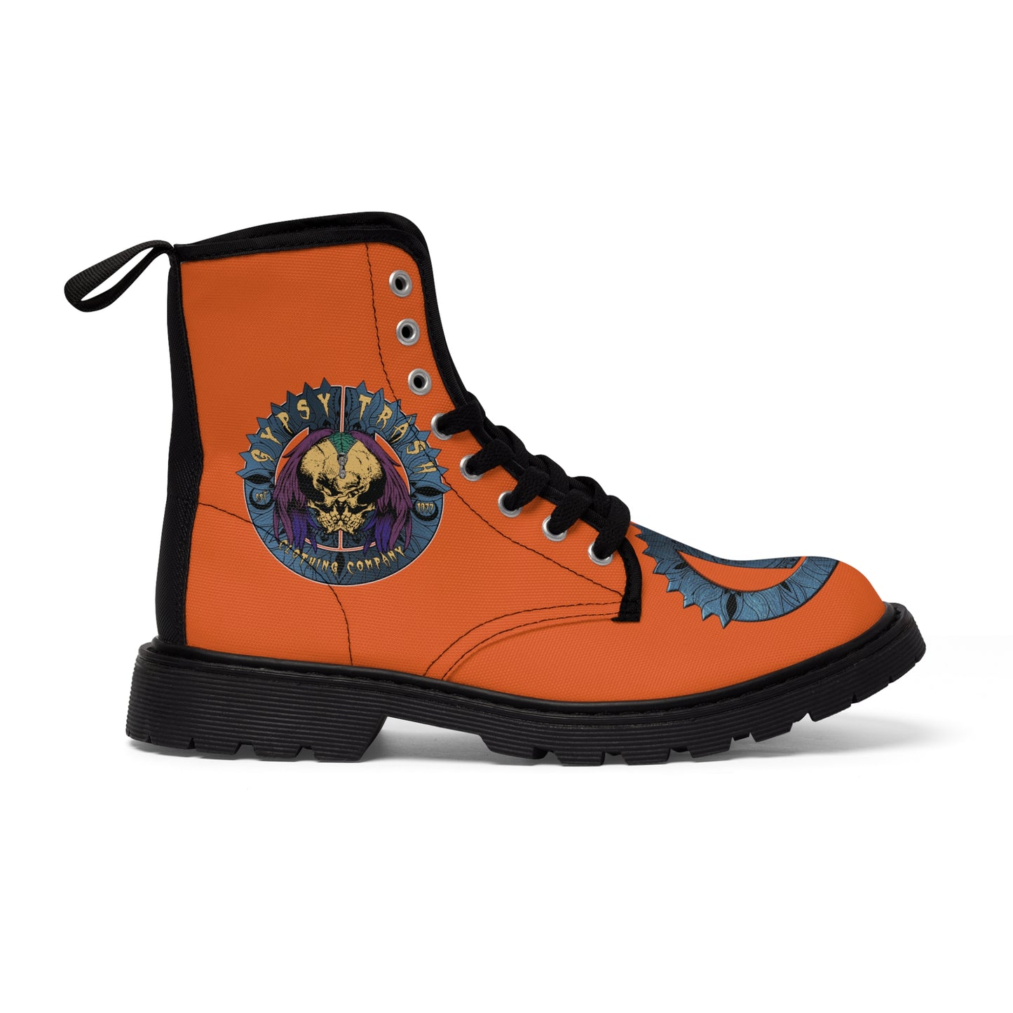 GTCC Men's Canvas Boots (Orange)