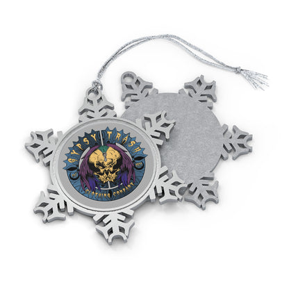 GTCC Pewter Snowflake Ornament