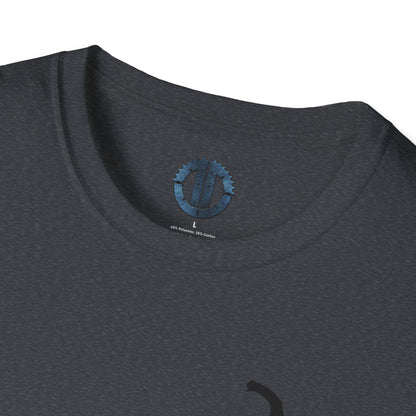 Unicycle Unicorn Unisex Softstyle T shirt
