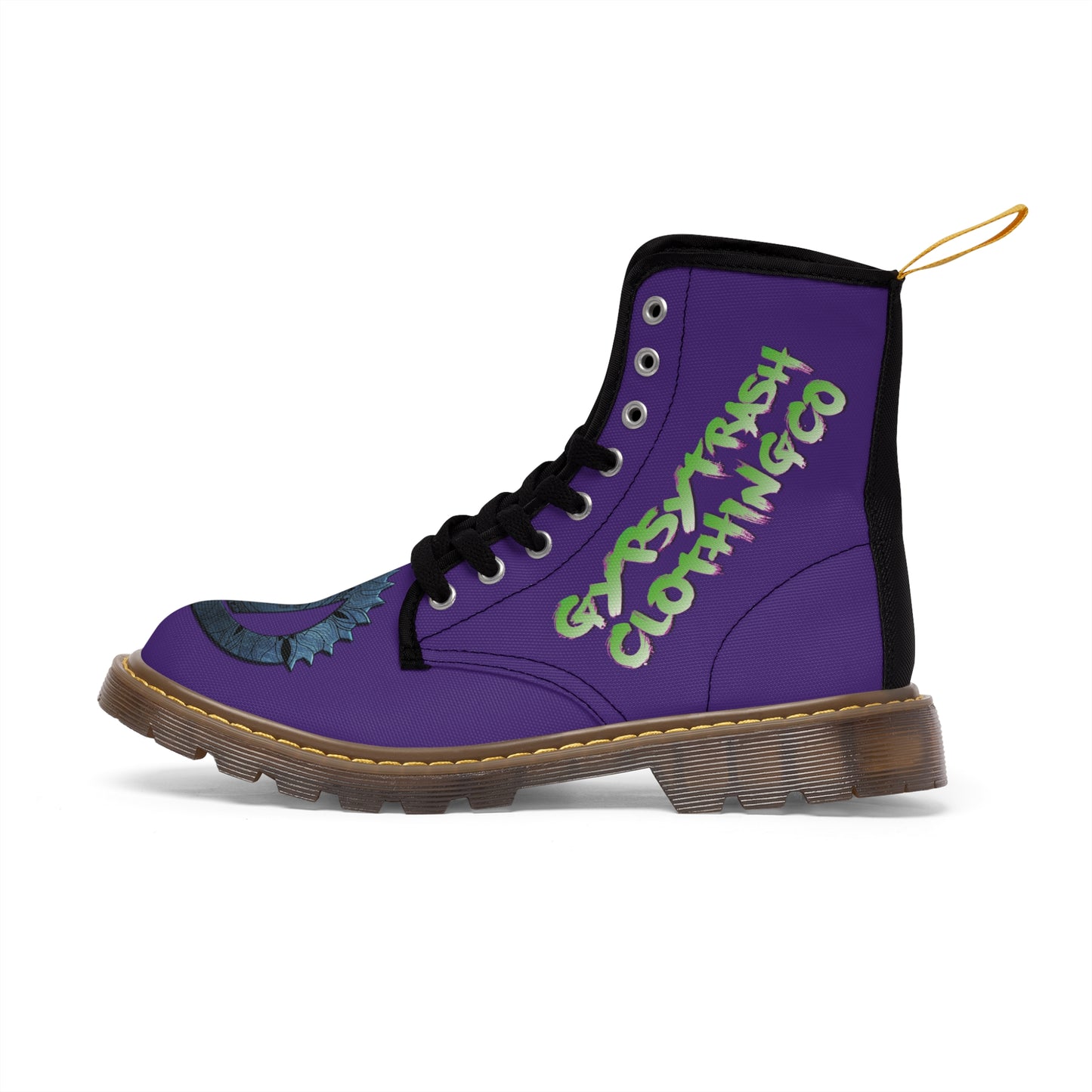 GTCC Men's Canvas Boots (Purple)