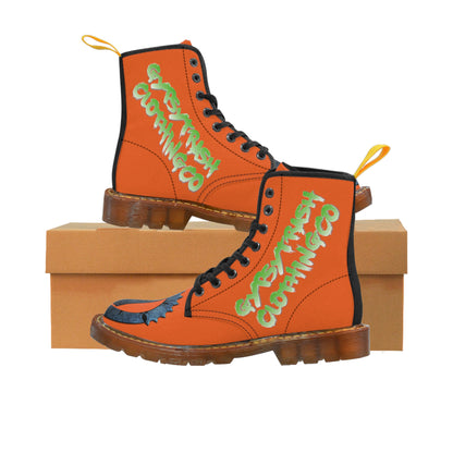 GTCC Women's Canvas Boots (Orange)