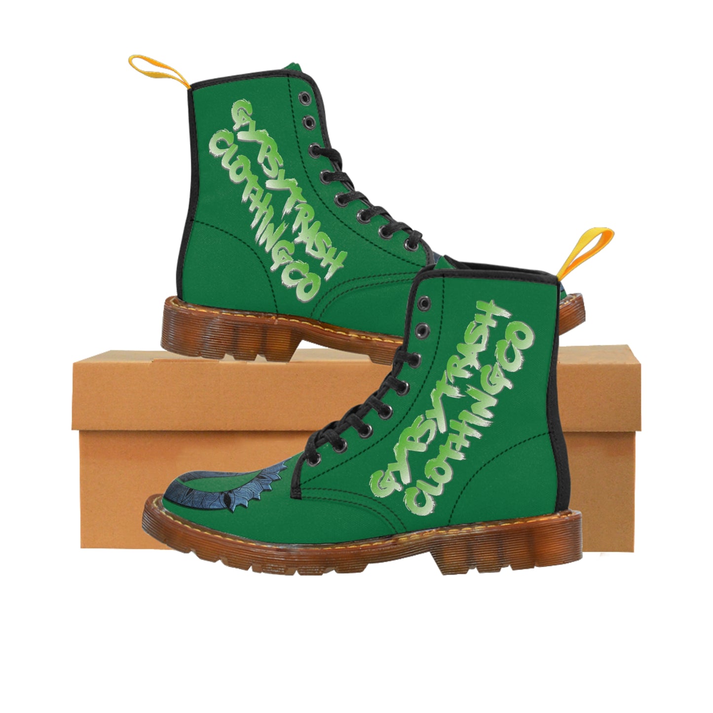 GTCC Women's Canvas Boots (Green)