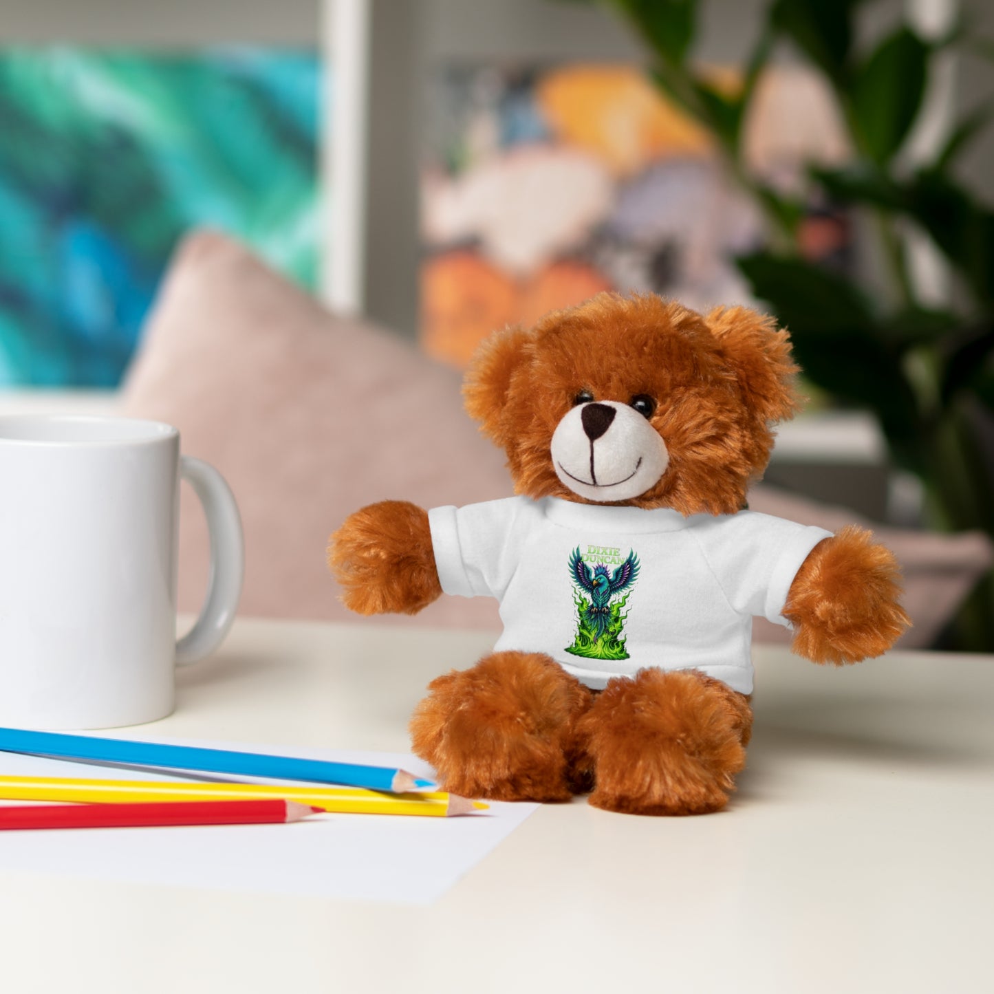 Stuffed Animals with Phoenix Tee