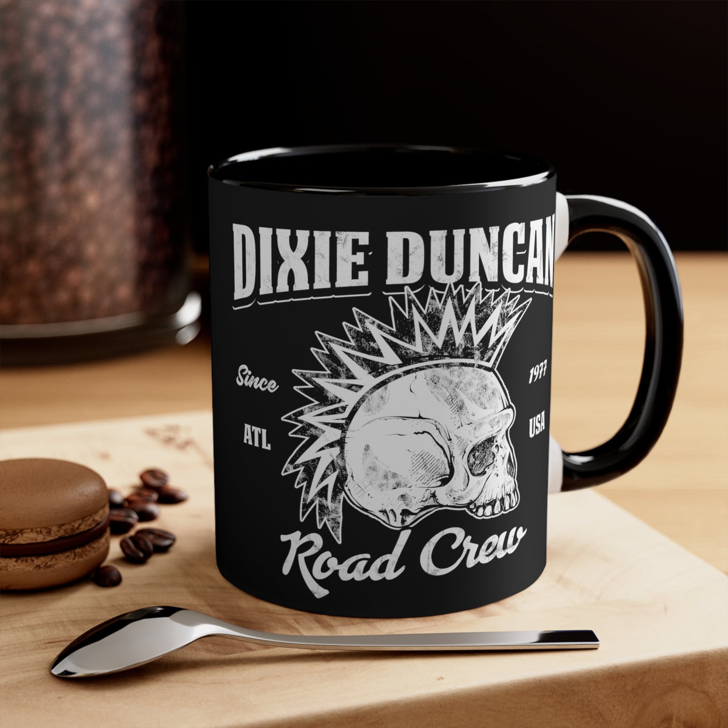 Colorful DD Road Crew Mugs, 11oz