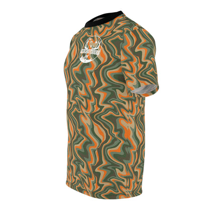 Brewer Outdoors Psychedelic Orange Camo Tee