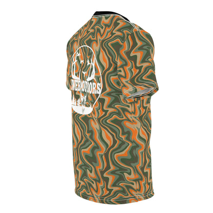 Brewer Outdoors Psychedelic Orange Camo Tee