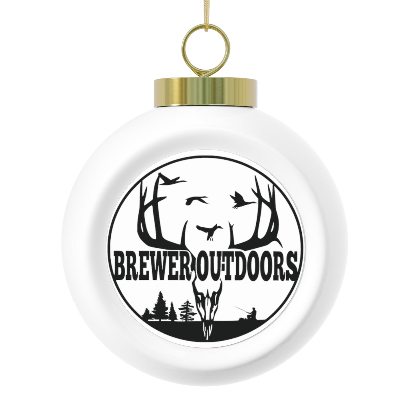 Brewer Outdoors Ball Ornament