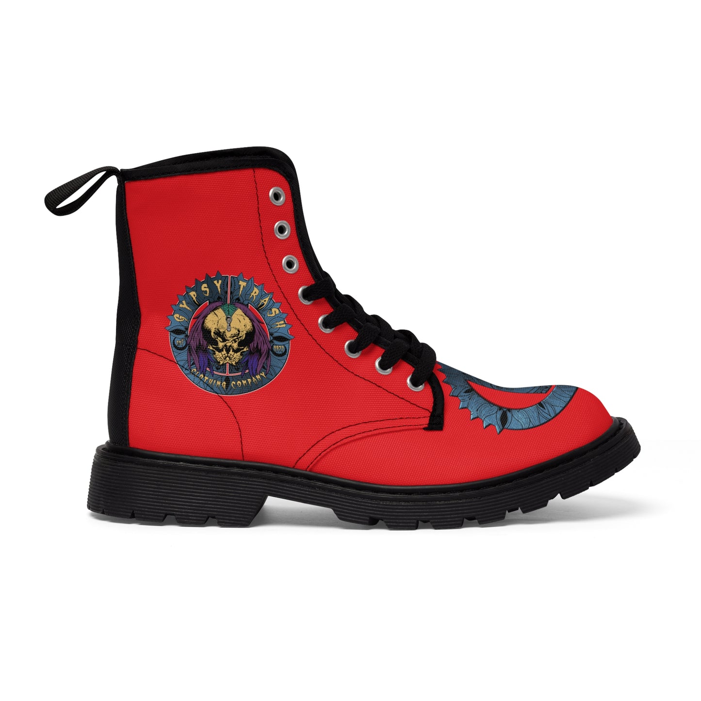 GTCC Men's Canvas Boots (red)