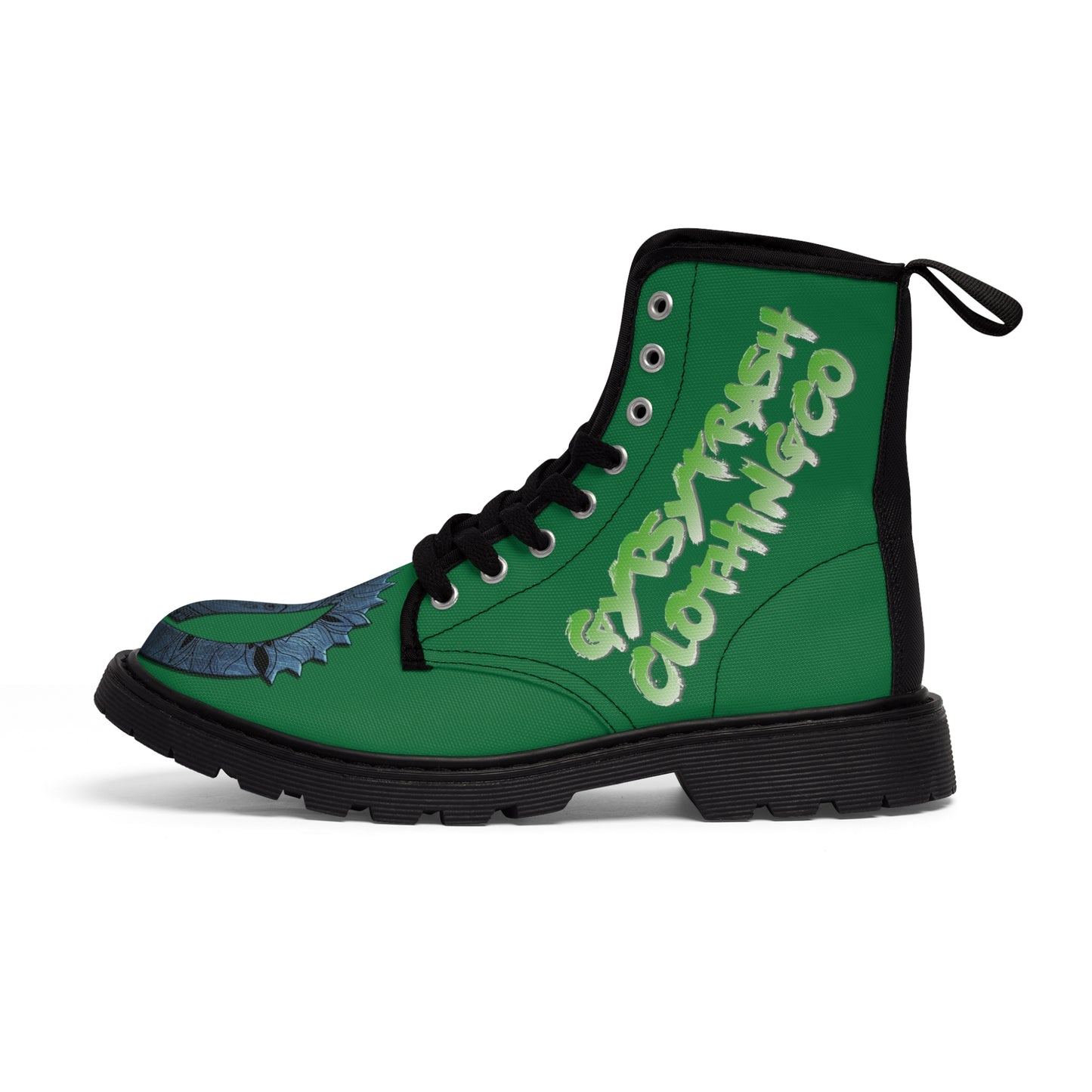 GTCC Women's Canvas Boots (Green)