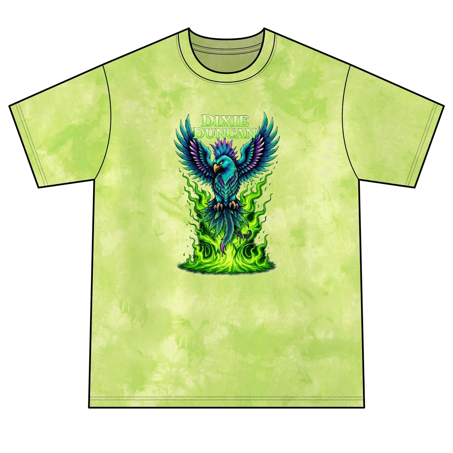 Unisex Crystal Tie-Dye Tee