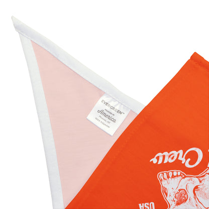 DD Road Crew Pet Bandana (Orange)