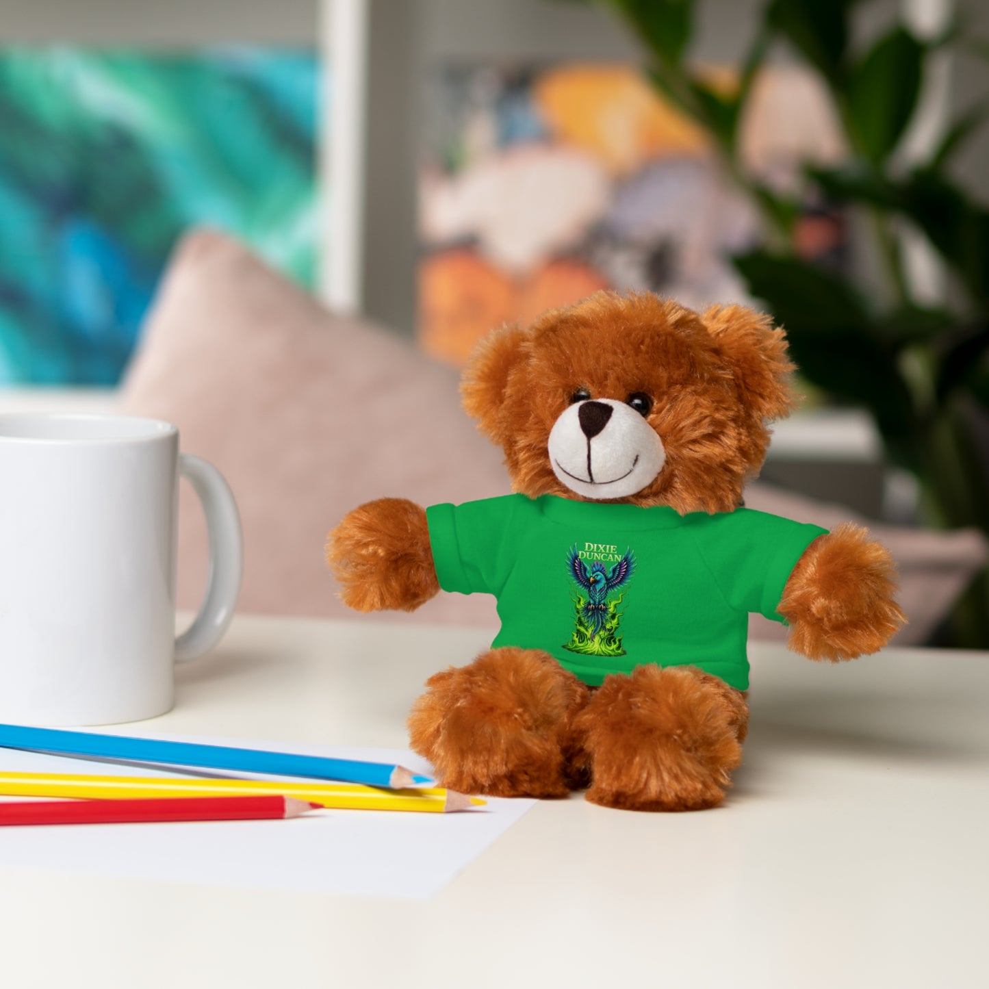 Stuffed Animals with Phoenix Tee
