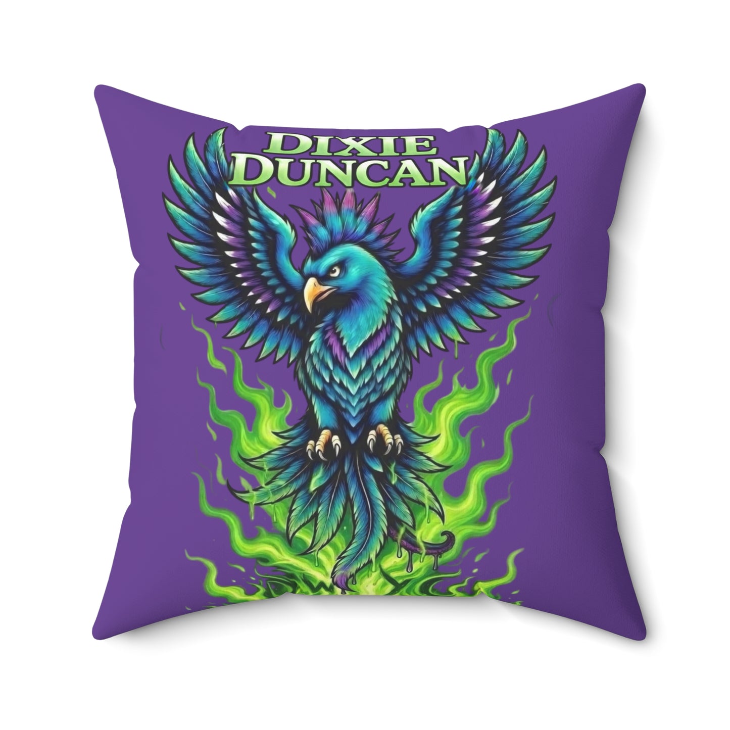 DD Phoenix Spun Polyester Square Pillow