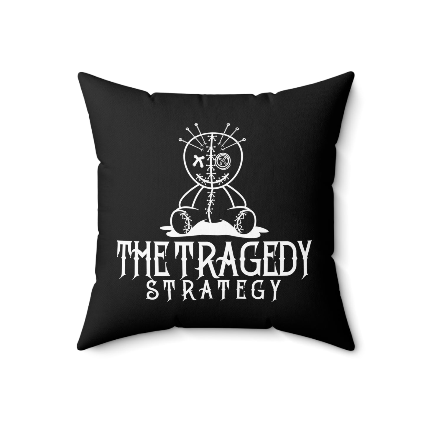 The Tragedy Strategy DevilMan Faux Suede Pillow