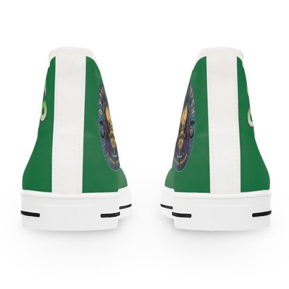 GTCC Womens High Top Sneakers (Green)